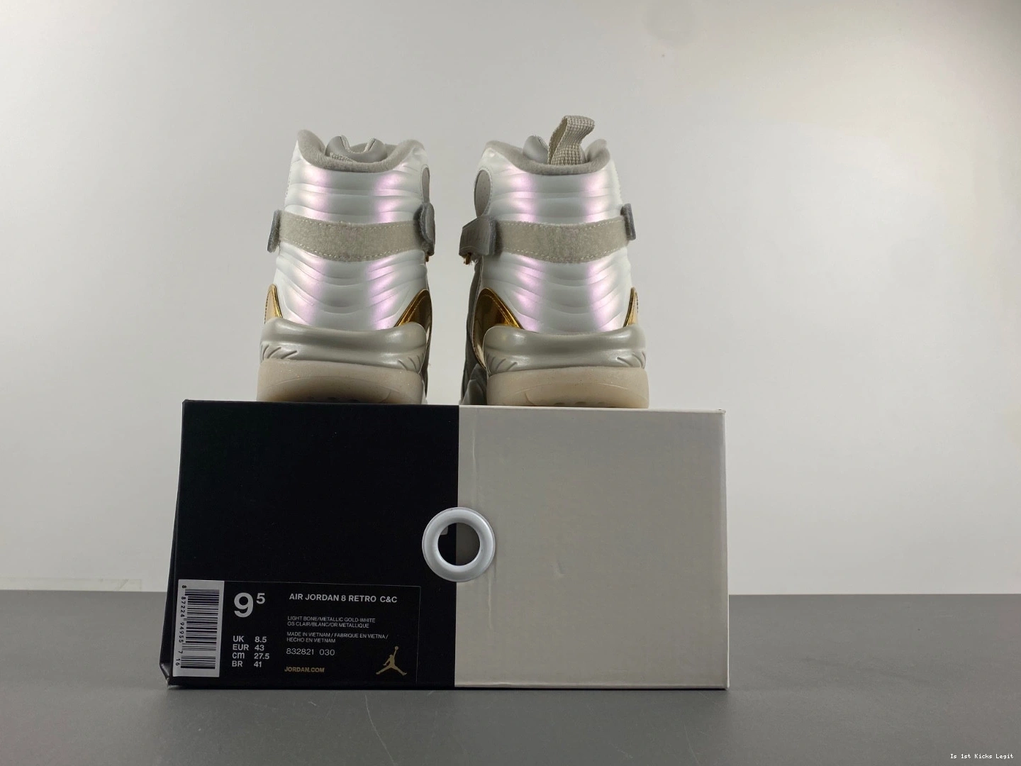 Champagne Men's Jordan Retro 8 - 832821-030 0923